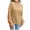 Khaki, variant on Babysbule Plus Size Womens Sweaters Women's Casual Fashion Color Contrast Knitted Pullover Long Sleeve Round-Neck Sweater Women's Fashion
