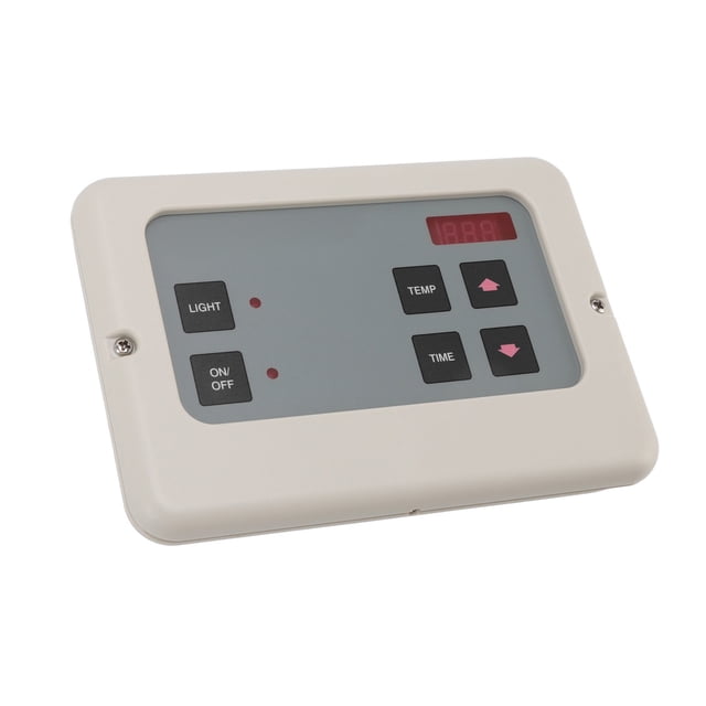 Gugxiom Temperature Controller, Do-135T3 Slim Digital Control Panel Sensor Replacement Kit, ABS Wall Mounted Accessory for 3-27KW Water Heater.