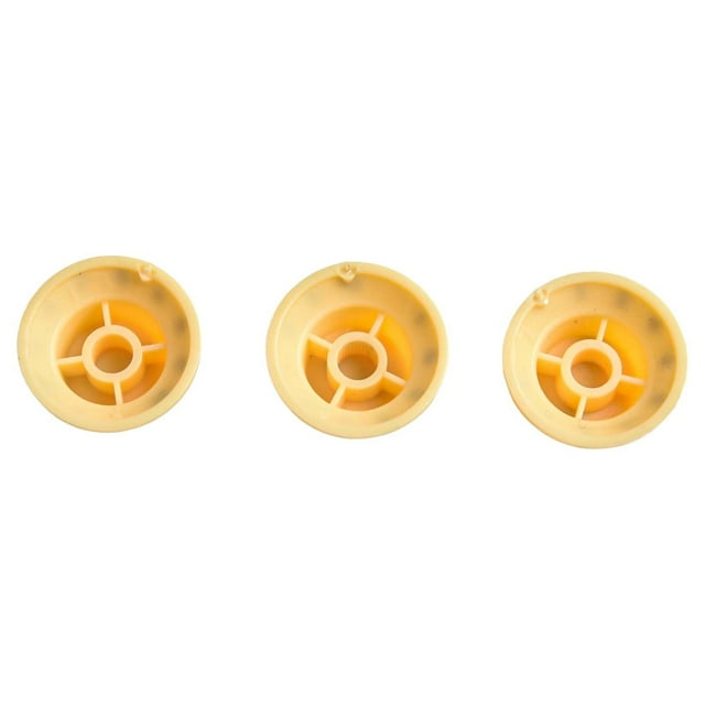 3Pcs Guitars For St Knob 1Volume 2Tone Control Knobs 2Pcs Guitar Arms Bar Knobs Yellow+Black Shenzhuyue
