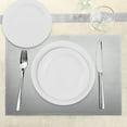 thumbnail image 3 of Ambesonne Digital Place Mats Set of 4, Soft Dots and Spots, Standard Size, Grery and Pale Grey, 3 of 6