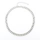 thumbnail image 1 of Collar elegante con colgante de corazón de melocotón para mujer, cadena desnuda de clavícula simple y grande de estilo europeo y americano, 1 of 5