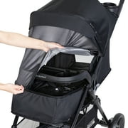 Baby Trend Passport Carriage Stroller with Privacy Net, Ultra Black