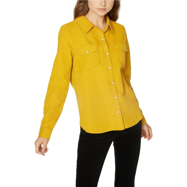 Camisa con botones Sanctuary Clothing Amarillo Pequeño