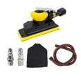 thumbnail image 4 of Air Powered Polisher Orbital Sander Rectangular Lightweight Compact for Furniture Making Repair Sectors, 4 of 9