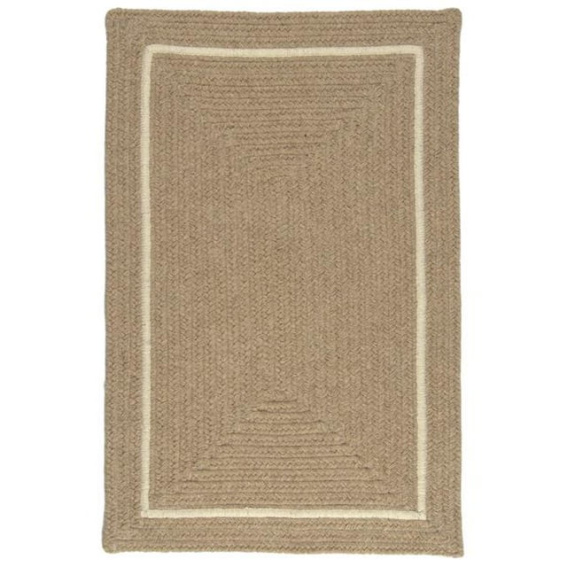 Colonial Mills EN33R060X060R 5 ft. Shear Natural Square Rug, Muslin