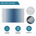 thumbnail image 6 of Navy Blue Grey Ombre Placemats Set of 6, Farmhouse Gradient Minimalist Placemats for Dining Table, Place Mats for Kitchen Tabletop, Waterproof Wipeable Dining Table Mats Set, 6 of 9