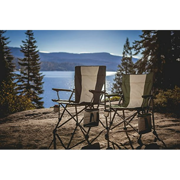 Picnic Time Big Bear Camp Chair Black