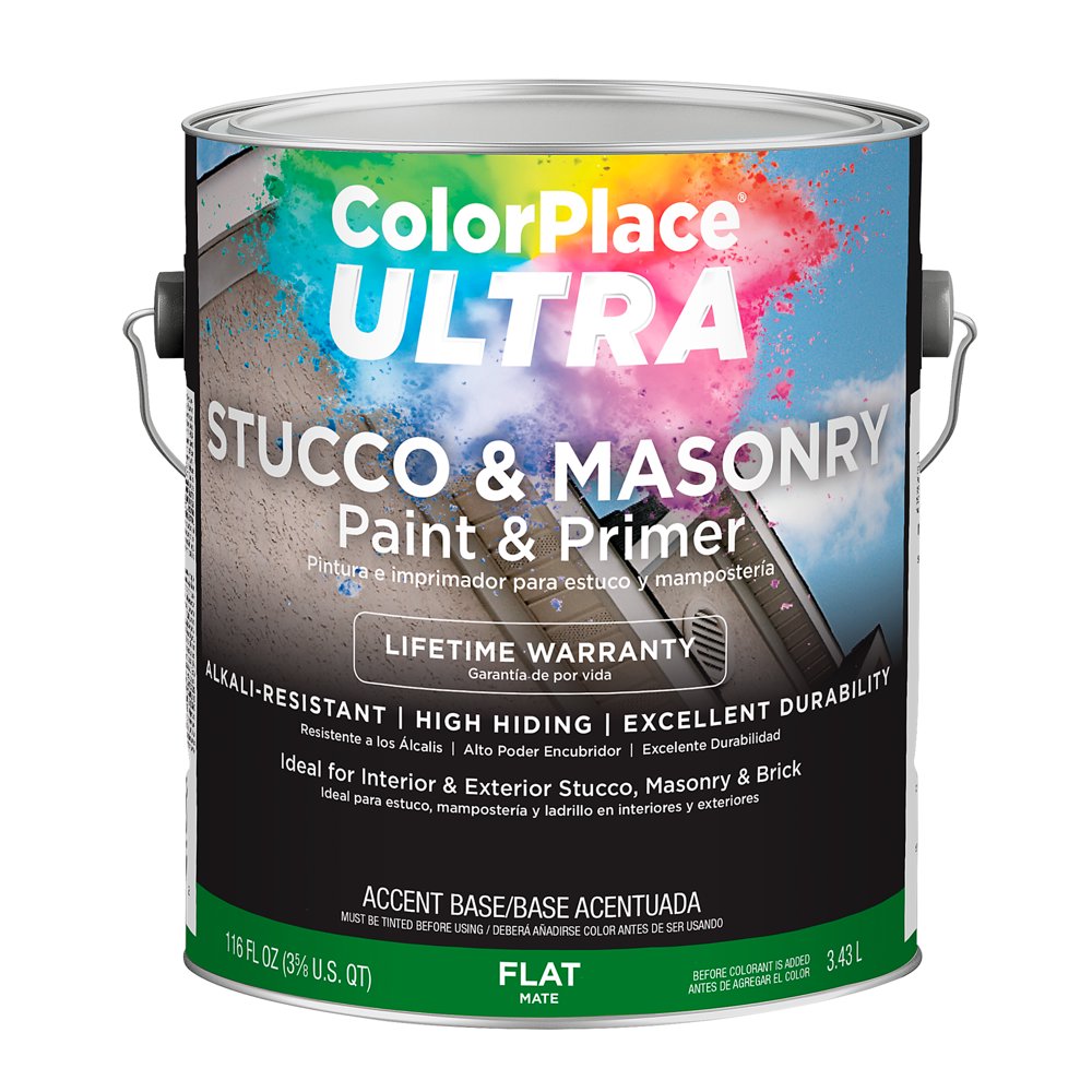 ColorPlace Ultra Flat Interior/Exterior Stucco and Masonry Accent Base