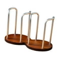 thumbnail image 1 of Portavasos de café Soporte para vasos de papel Regalos Organizador multifuncional Dispensador para Doble estante, 1 of 9