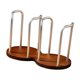 thumbnail image 1 of Portavasos de café Soporte para vasos de papel Regalos Organizador multifuncional Dispensador para Doble estante, 1 of 9