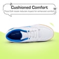 thumbnail image 4 of Tacos de Fútbol DREAM PAIRS KKUMSO2504 Blanco Azul Talla 4, 4 of 6