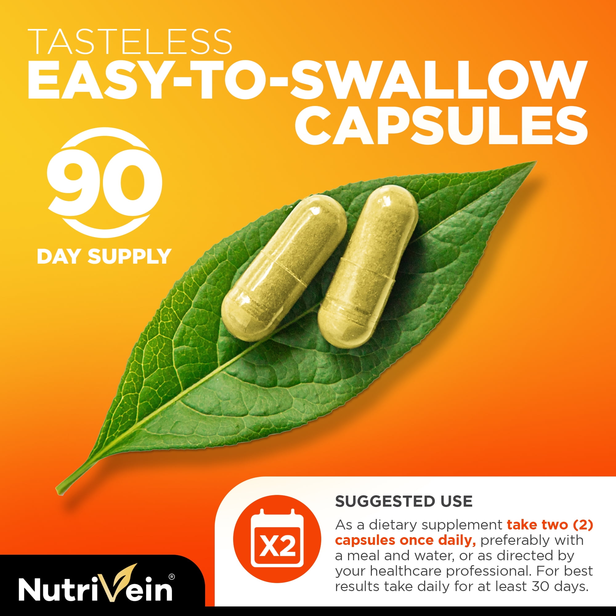 Nutrivein Liposomal Vitamin C Supplement - Immune Support, Vegan - 180 Capsules, 1650 mg