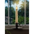 thumbnail image 2 of CC Christmas Decor Lighted LED Window Candles with Sensor - 9" - Beige and Dark Brown - Set of 4, 2 of 3