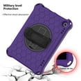 thumbnail image 7 of Dteck Case Compatible with All-New Kindle Fire HD 8 Tablet and Fire HD 8 Plus Tablet (10th Generation, 2020 Release) with Adjustable Shoulder Strap, 360 Rotating Kickstand Shockproof Case, Purple, 7 of 7
