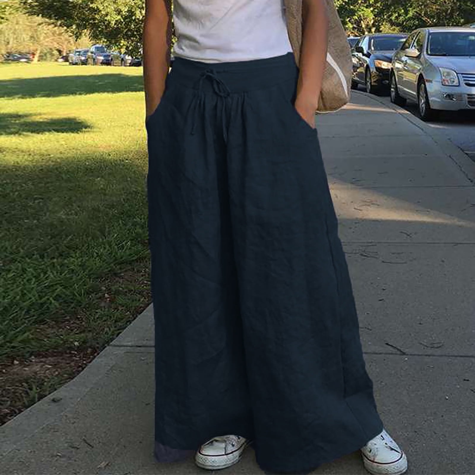 Plus Size Womens Pants Casual Ladies 