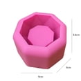 thumbnail image 4 of Molde de silicona para macetas de plantas suculentas en forma de diamante, molde de jabón para cenicero de bricolaje, portavelas Eigraketly JJ25403-00B, 4 of 6