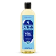 Dr Teals Restorative Minerals Bath & Body Oil with Magnesium, Potassium and Zinc, 8.8 fl oz