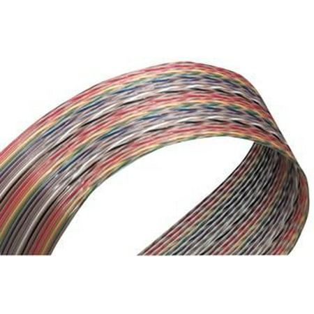 Amphenol Spectra Strip - AMPHENOL SPECTRA-STRIP 132-2801-010 TWIST-TO-FLAT CABLE, 10COND 100FT, 28AWG