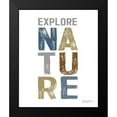 thumbnail image 2 of Talent, Kelley 12x14 Black Modern Framed Museum Art Print Titled - Explore Nature, 2 of 5