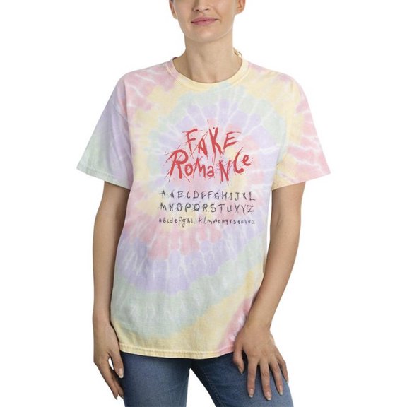 Fake Romance Design Tie Dye Spiral Women -Image by Shutterstock, Female XX-Large