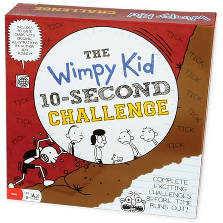 Pressman Toy Diary of a Wimpy Kid 10-Second Challenge Game