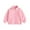 Pink, variant on WRKEKC Kids Fleece Jacket Solid Color Full Zip Jacket for Boys Girls 9M-7 Years Soft Warm Cozy Casual Outerwear Fall Winter Jackets with Pocket