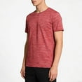 thumbnail image 2 of HAiming Mens Plus Size Short Sleeve Shirts Casual Loose Solid Color Athletic Gym Pullover Tops Summer Tees, 2 of 5