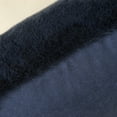 thumbnail image 4 of Phantoscope Deluxe Soft Faux Rabbit Fur Series Decorative Throw Pillow, 18" x 18", Navy Blue, 2 Pack, 4 of 4