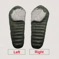 thumbnail image 2 of Kamperbox Down Sleeping Bag Winter for Outdoor Camp Adult Size Double Camping Equipments AM1000LEFT, 2 of 5