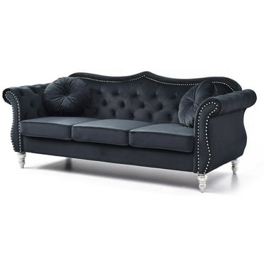 Glory Furniture Hollywood Sofa in Black Color