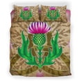 thumbnail image 2 of Juego de Cama Escocés - Flores de Cardo Nudo Celta Estilo Vintage, 2 of 5