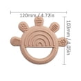 thumbnail image 2 of Baby Teething Toy With Five Finger Pattern, Hand Grasp Training And Food-Grade Silicone, 2 of 5