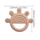 thumbnail image 2 of Baby Teething Toy With Five Finger Pattern, Hand Grasp Training And Food-Grade Silicone, 2 of 5