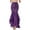 Purple, variant on Miaeowve Womens Glitter Sequins Mermaid Long Tail Skirt with Asymmetric Mesh Panel Party Dress Blue XXL