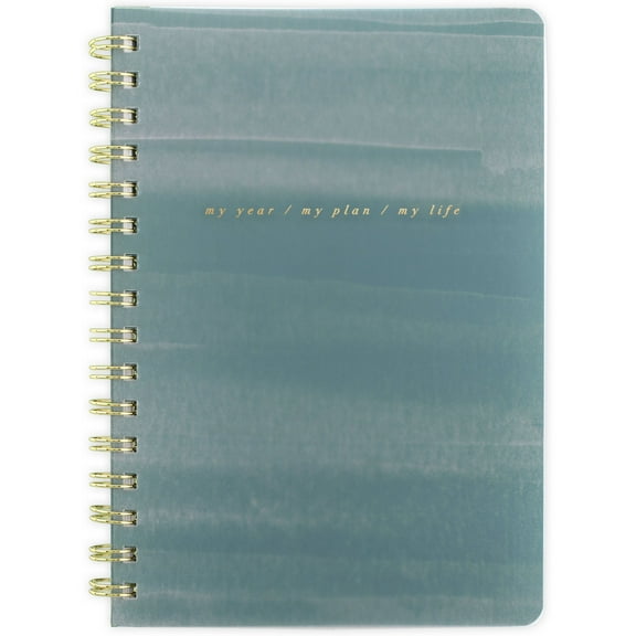 West Village by Mead 2026 Weekly Monthly Planner Teal Small 5 12 x 8 12 - West