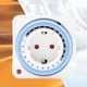 thumbnail image 4 of Toma De Temporizador De 24 Horas, Toma De Temporizador De 24 Horas, Interruptor Mecánico Programable, Enchufe Eléctrico De Pared Interior, Enchufe Europeo De 230V, 4 of 7