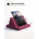 thumbnail image 5 of Soporte de almohada para tableta Lamicall, almohadilla suave para regazo, color morado, 5 of 7
