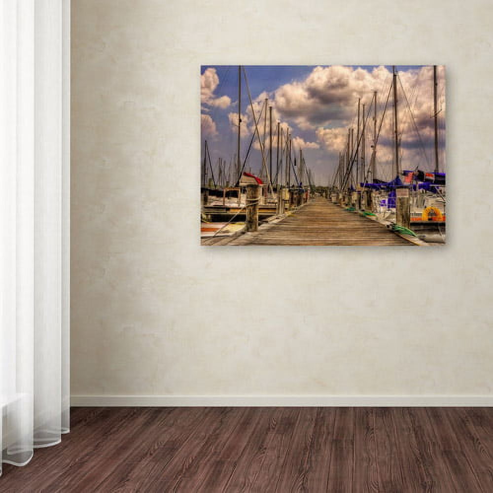 Trademark Fine Art "Pirates Cove" Canvas Art by Lois Bryan