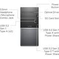 thumbnail image 3 of DELL XPS DESKTOP 8950,Intel Core i7-12700, 8GB RAM, 1TB Pcie SSD,with Dell Wired Mouse and Multimedia Keyboard-KB216,Win 11 Home, Black, 3 of 3