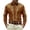 Brown@GC@, variant on Mens Western Cowboy Buttons Down Shirts Long Sleeve Shirts for Men Trendy Graphic Lapel Soft Lightweight Tops