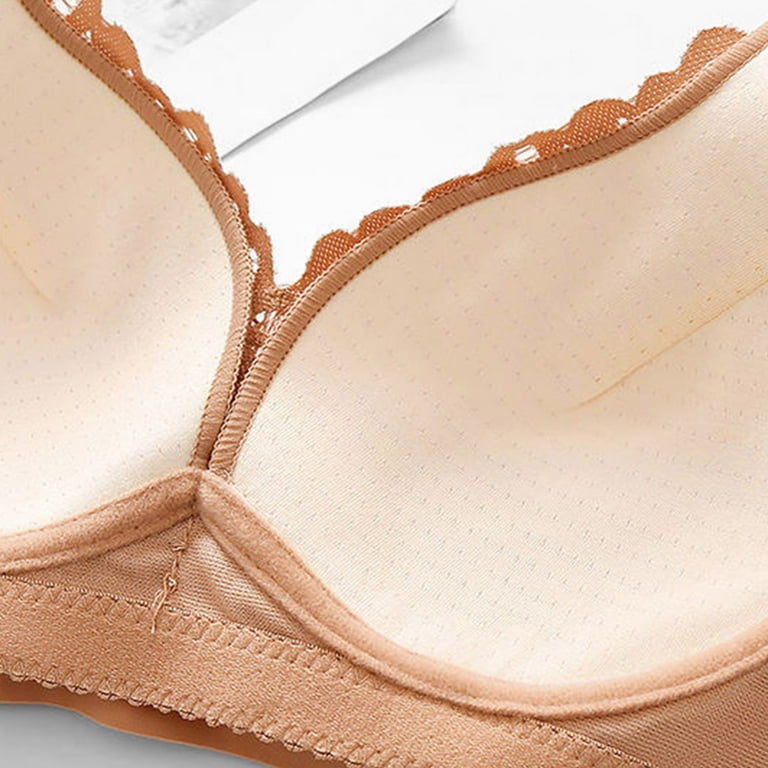 Tarmeek Womens Push Up Bra Removable Padded Lace Bras Halter Bralette  Underwear Deep V Lingerie Bra Tops 