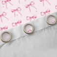 thumbnail image 4 of Manfei Cartoon Cute Bow Black Out Curtains for Kid, Princess Ribbon Curtains Pack of 2 (42x63 Each), Kawaii Stars Print Bedroom Curtains, Curtains and Drapes Home Decor, 4 of 6