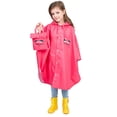 thumbnail image 2 of Michellecmm Kids Rain Poncho Cartoon Raincoat Jacket Cute Rain Coat Toddler Boys Girls Rain Cape Light Waterproof Hoodie Outwear, 2 of 8
