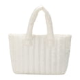 thumbnail image 1 of Bolsas acolchadas con asa superior Bolsa acolchada de algodón informal para vacaciones de fin de semana (Beige) Likrtyny  Para Estrenar, 1 of 9