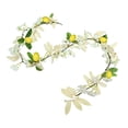 thumbnail image 1 of Guirnalda de flores de cerezo y limón artificiales, guirnalda de enredaderas, decoración del hogar, vegetación 170 centímetros, 1 of 9