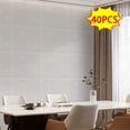 thumbnail image 1 of 20/30/40//50pcs 3D Wall Tile Sticker, Foam Brick Self-Adhesive Anti-Collision Sticker,, 1 of 5