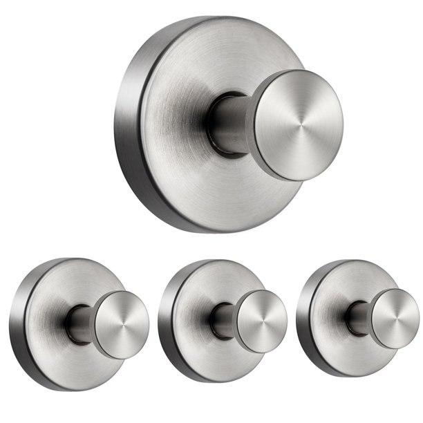 Ganchos de ventosa para colgar para ganchos de ducha, baño, ducha, lufa, para ventanas de vidrio, espejo, azulejos, adhesivos, ganchos para colgar toallas de baño (paquete de 4 unidades)