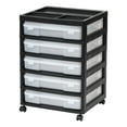 thumbnail image 1 of IRIS USA, 5-Case Scrapbook Cart, Black, 1 of 8