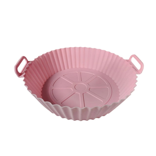 JilgTeok 2 Packs Doublures de Friteuse à Air Chaud Accessoires de Friteuse de Qualité Alimentaire Doublure de Friteuse Réutilisable Doublure en Parchemin Remplacement Accessoires de Panier de Cuisson Remplacement Liquidation