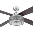 thumbnail image 4 of Better Homes & Gardens 52" Pewter Indoor Ceiling Fan with Light, 4 Blades, Pull Chains & Reverse Airflow, 4 of 14